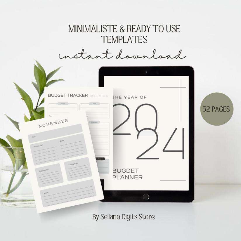 Annual Budget Planner 2024