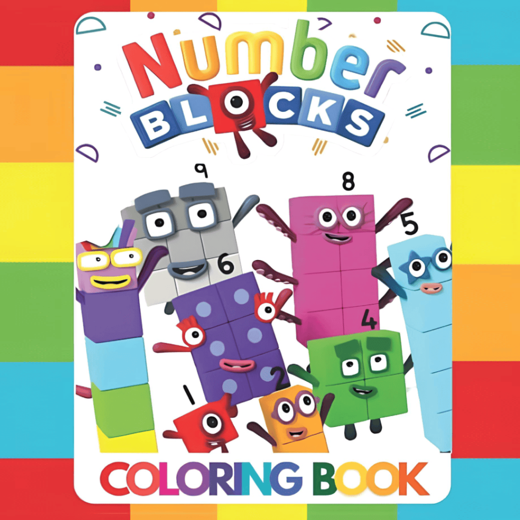 Amazing Numberblocks Printable Coloring Pages
